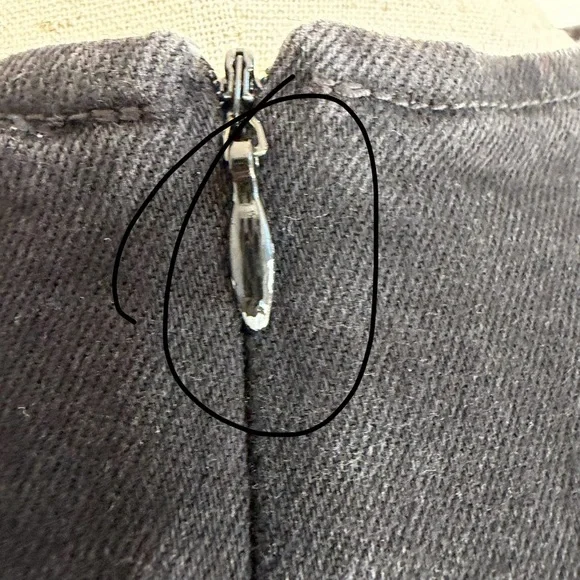 Tuckernuck Hyacinth House Black Twill Button Bitsy Dress size S - Picture 11 of 12